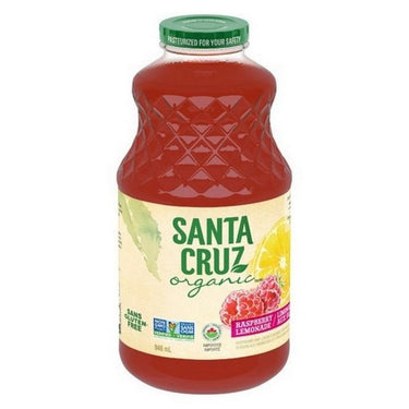 Organic Raspberry Lemonade 946 Ml (Case Of 12) by Santa Cruz