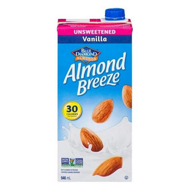 Almond Vanilla Unsweetened 946 Ml (Case Of 12) by Blue Diamond