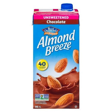 Almond Chocolate Unsweetened 946 Ml (Case Of 12) by Blue Diamond