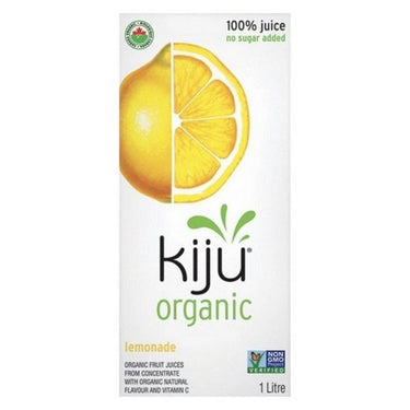 Organic Lemonade 1 Litre (Case Of 12) by Kiju Organic