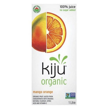 Organic Mango Orange 1 Litre (Case Of 12) by Kiju Organic