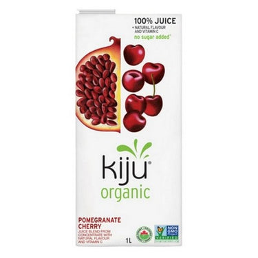 Organic Pomegranate Cherry 1 Litre (Case Of 12) by Kiju Organic