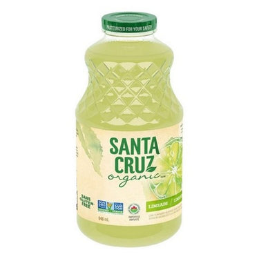 Organic Limeade 946 Ml (Case Of 12) by Santa Cruz