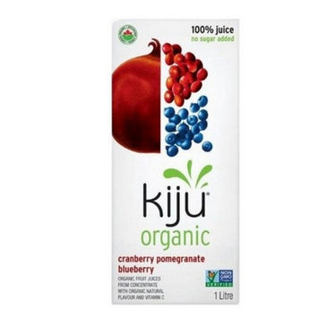 Organic Cranberry Pomegranate Blueberry 1 Litre (Case Of 12) by Kiju Organic