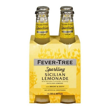 Tonic Water Sicilian Lemon 4 X 200 Ml (Case Of 6) by Fever-Tree