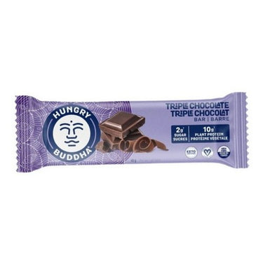 Keto Bar Triple Chocolate 40 Grams (Case Of 12) by Hungry Buddha