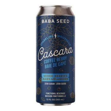 Sparkling Cascara Coffee Berry Mixed Berries Zero Sugar 355 Ml (Case Of 12) by Baba Seed