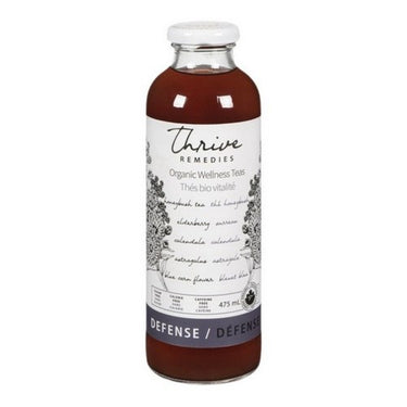 Organic Wellness Tea Defense 475 Ml (Case Of 12) by Thrive Remedies