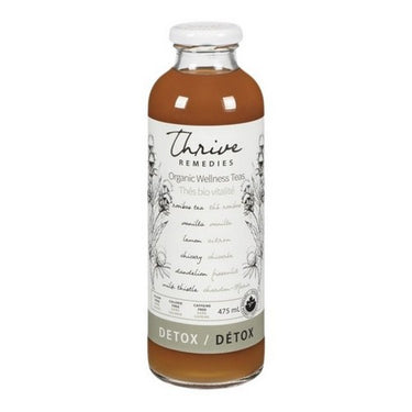 Organic Wellness Tea Detox 475 Ml (Case Of 12) by Thrive Remedies