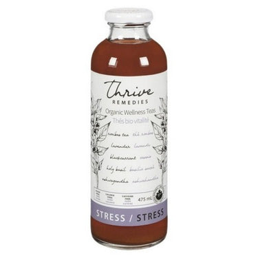 Organic Wellness Tea Stress 475 Ml (Case Of 12) by Thrive Remedies