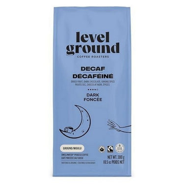 Organic Decaf Dark Ground 300 Grams (Case Of 6) by Level Ground