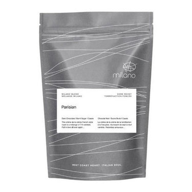 Parisian Dark Roast Whole Bean 340 Grams (Case Of 6) by Milano Coffee