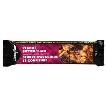 HoneyBar Peanut Butter And Jam 40 Grams (Case Of 15) by HoneyBar