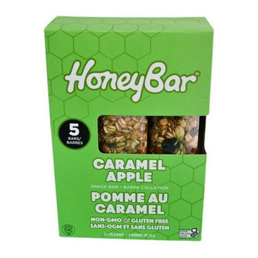 HoneyBar Caramel Apple 5 X 35 Grams (Case Of 8) by HoneyBar