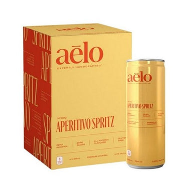 Aperitivo Spritz Zero Alcohol 4 X 355 Ml (Case Of 6) by Aelo