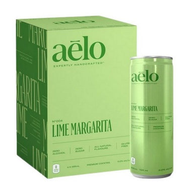 Lime Margarita Zero Alcohol 4 X 355 Ml (Case Of 6) by Aelo