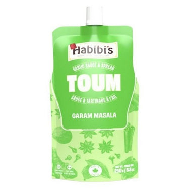 Toum Garlic Sauce & Spread Plant-Based Garam Masala 250 Grams (Case Of 8) by Habibis