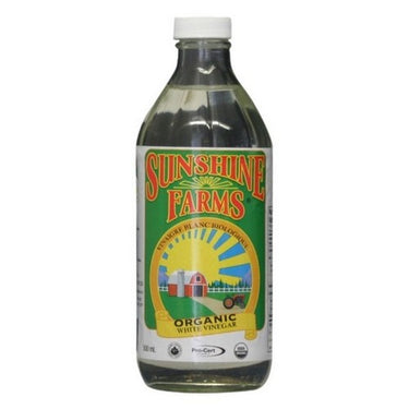 Organic Vinegar Grain 500 Ml (Case Of 12) by Sunshine Farms