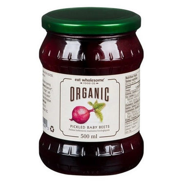 Organic Pickled Beets Baby Whole 500 Ml (Case Of 12) by Eat Wholesome