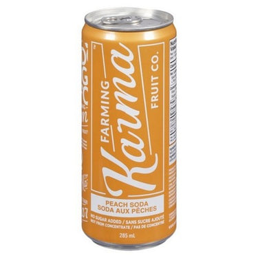 Peach Soda 285 Ml (Case Of 6) by Farming Karma