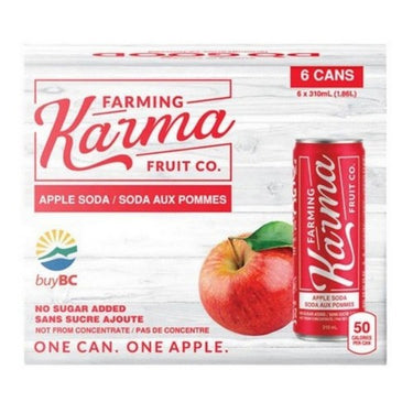 Apple Soda 310 Ml (Case Of 6) by Farming Karma