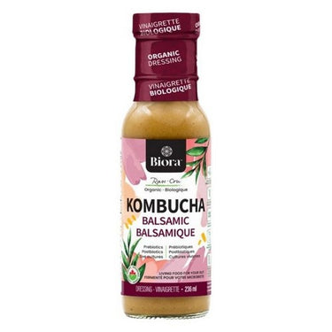 Organic Balsamic Kombucha Dressing & Vinaigrette 236 Ml (Case Of 6) by Biora