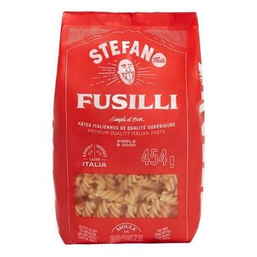 Fusilli Durum Semolina Bronze Die Cut 454 Grams (Case Of 16) by Stefano Faita