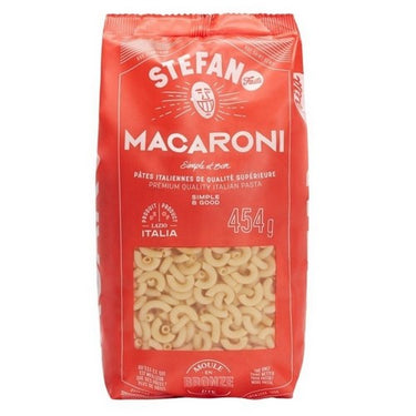 Macaroni Durum Semolina Bronze Die Cut 454 Grams (Case Of 16) by Stefano Faita