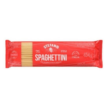 Spaghettini Durum Semolina Bronze Die Cut 454 Grams (Case Of 18) by Stefano Faita