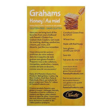 Grahams Honey 213 Grams (Case Of 6) by Pamela's Products
