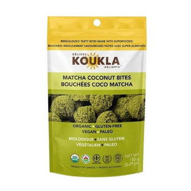 Organic Macaroons Matcha Tea Coco 150 Grams (Case Of 8) by Koukla Delights