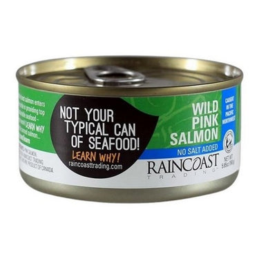 Salmon Pink No Salt Added 160 Grams (Case Of 12) by Raincoast Trading