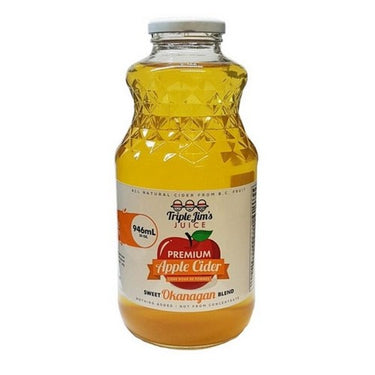 Sweet Apple Cider Premium 946 Ml (Case Of 12) by Triple Jims