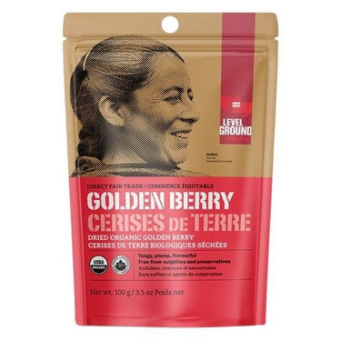 Organic Golden Berry 100 Grams (Case Of 12) by Level Ground