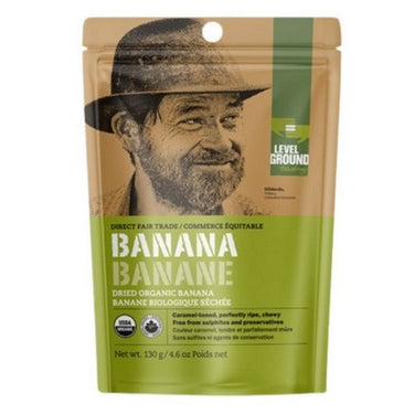 Organic Banana 130 Grams (Case Of 12) by Level Ground