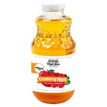 Cranberry Apple 946 Ml (Case Of 12) by Triple Jims