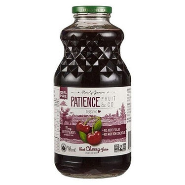 Organic Tart Cherry Juice Pure 100% Juice 946 Ml (Case Of 6) by Patience Fruit & Co