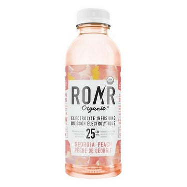 Organic Electrolyte Infusions Georgia Peach 532 Ml (Case Of 12) by Roar Organic