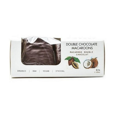 Organic Macaroons Double Chocolate 82 Grams (Case Of 9) by Zimt Bar