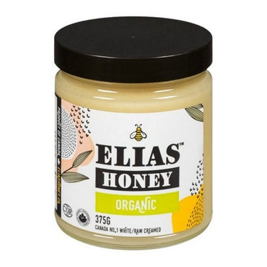 Organic Honey Creamed 375 Grams (Case Of 12) by Elias Honey