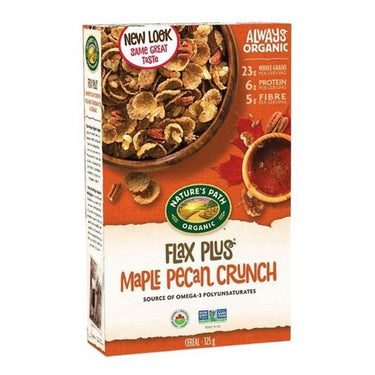 Organic Flax Plus Maple Pecan Crunch 325 Grams (Case Of 12) by Natures Path