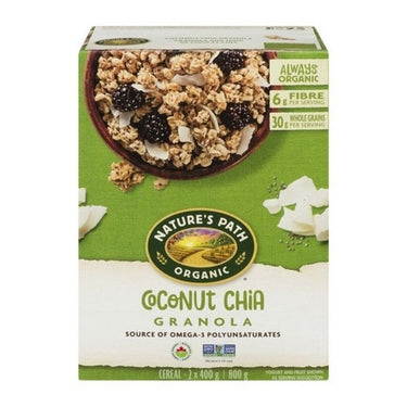 Organic Granola Coconut Chia 800 Grams (Case Of 6) by Natures Path
