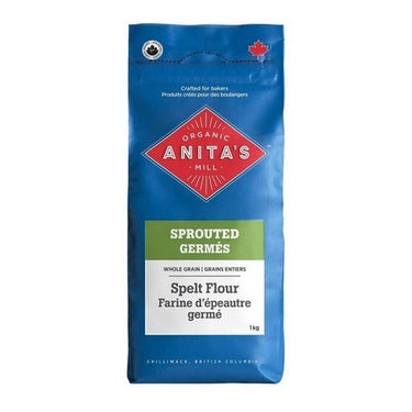 Organic Spelt Flour Sprouted 1 kg (Case Of 4) by Anitas Organic