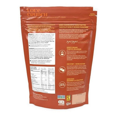 Organic Love Crunch Granola Dark Chocolate & Peanut Butter 700 Grams (Case Of 6) by Love Crunch
