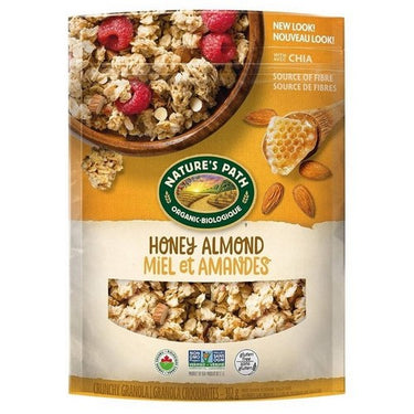 Organic Granola Gluten-Free Oats Honey Almond 312 Grams (Case Of 8) by Natures Path