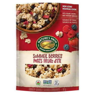 Organic Granola Gluten-Free Oats Summer Berries 312 Grams (Case Of 8) by Natures Path