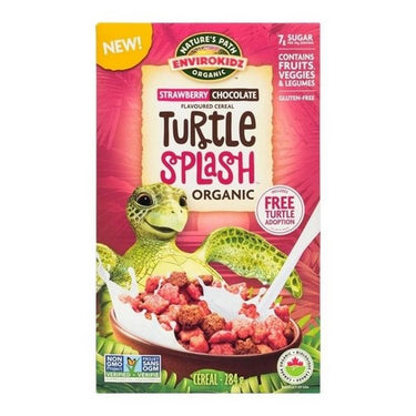 Organic Turtle Splash Strawberry Chocolate 284 Grams (Case Of 12) by Envirokidz Organic