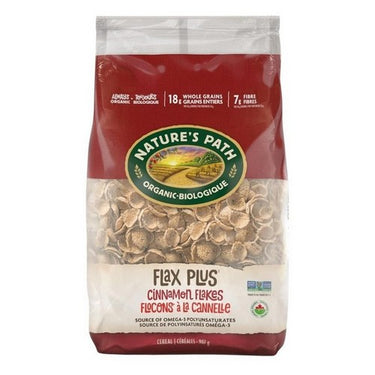 Organic Eco Pacs Flax Plus Cinnamon Flakes 907 Grams (Case Of 6) by Natures Path