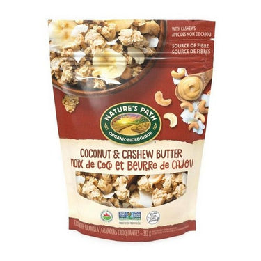 Organic Granola Gluten-Free Oats Coconut & Cashew Butter 312 Grams (Case Of 8) by Natures Path