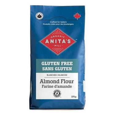 Organic Almond Flour Blanched 375 Grams (Case Of 4) by Anitas Organic